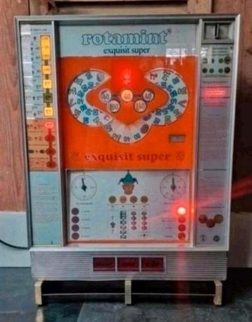 Vintage Jaren '70 Gokkast – Rotamint Exquisit Super  beschikbaar voor biedingen
