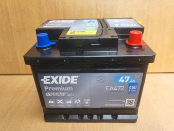 Battery  EXIDE Premium  12V -- 47Ah -- 450A beschikbaar voor biedingen
