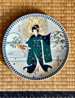 Japans porcelein met certificaat zen rock garden., Antiek en Kunst, Antiek | Keramiek en Aardewerk, Ophalen of Verzenden