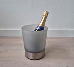 Stijlvolle design MENU wijnkoeler. Materiaal melkglas/rvs, Ophalen of Verzenden, Metaal, Minder dan 25 cm