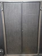 Stalen opbergkast met schuifdeuren, Gebruikt, 100 tot 150 cm, Meerdere deuren, Ophalen of Verzenden