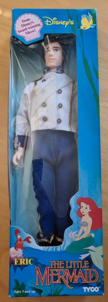 Disney prins Eric Ariel de kleine Zeemeermin Tyco 1992 NRFB, Verzamelen, Poppen, Nieuw, Ophalen of Verzenden