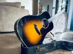 Eastman E20D Sunburst, Ophalen, Zo goed als nieuw, Western- of Steelstringgitaar, Met koffer