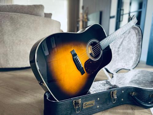 Eastman E20D Sunburst, Muziek en Instrumenten, Snaarinstrumenten | Gitaren | Akoestisch, Zo goed als nieuw, Western- of Steelstringgitaar