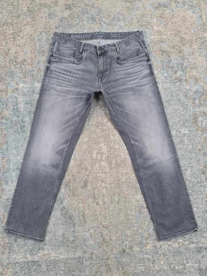 PME Skymaster W36 L30 Tapered STRETCH Bronno3630 Grijs, Kleding | Heren, Spijkerbroeken en Jeans, Zo goed als nieuw, W36 - W38 (confectie 52/54)