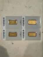 MEERDERE STUKS 5 gram goudbaar C. Hafner met certificaat, Ophalen of Verzenden, Goud