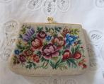 Fraaie beurs, rozen, roosjes, bloemen - petit point, Antiek en Kunst, Curiosa en Brocante, Ophalen of Verzenden
