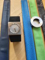 Horloges + nieuwe batterij + vijf kleuren bandjes, Sieraden, Tassen en Uiterlijk, Horloges | Dames, Overige merken, Staal, Staal