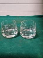 whiskey glazen zwaar met dkke bodem, Verzamelen, Glas en Borrelglaasjes, Ophalen of Verzenden, 'T Olde Gre-j, Info@toldegrej.nl
