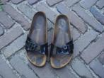 GRATIS VERZENDEN ZWARTE LAK MADRID BIRKENSTOCK SLIPPERS 37