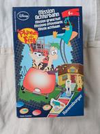 Phineas and Ferb Missie Achtbaan Bordspel, Ophalen of Verzenden, Zo goed als nieuw, Ravensburger, Vijf spelers of meer
