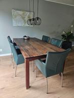 Eethoek met 5 stoelen, Ophalen, Gebruikt, 4 tot 6 stoelen
