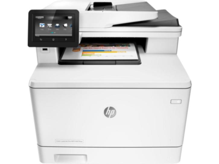 HP LaserJet Pro MFP 477 FNW incl. nieuwe tonerset twv € 500, Computers en Software, Printers, Gebruikt, All-in-one, Laserprinter