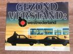 orig.  sticker gele westnederland autobus / Gezond verstand, Nieuw, Auto of Motor, Ophalen of Verzenden