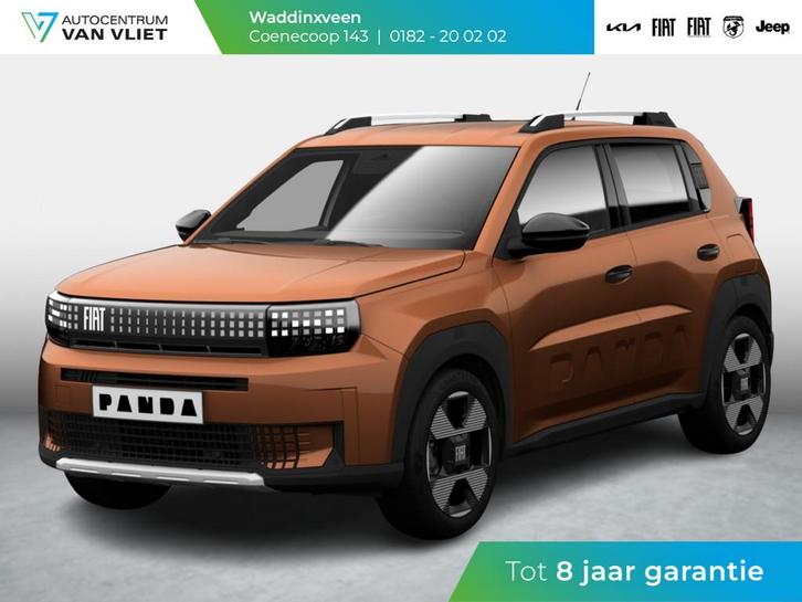 Fiat Grande Panda 1.2 Hybrid La Prima | Private Lease actie, Auto's, Fiat, Bedrijf, Te koop, Panda, ABS, Achteruitrijcamera, Airbags
