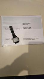 Seiko Solar digital matrix heren. "Collectors Item", Sieraden, Tassen en Uiterlijk, Horloges | Heren, Staal, Polshorloge, Ophalen of Verzenden