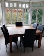 eethoek, Huis en Inrichting, Complete eetkamers, Ophalen, Gebruikt, 4 tot 6 stoelen