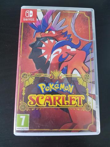 Pokémon scarlet voor de Nintendo switch