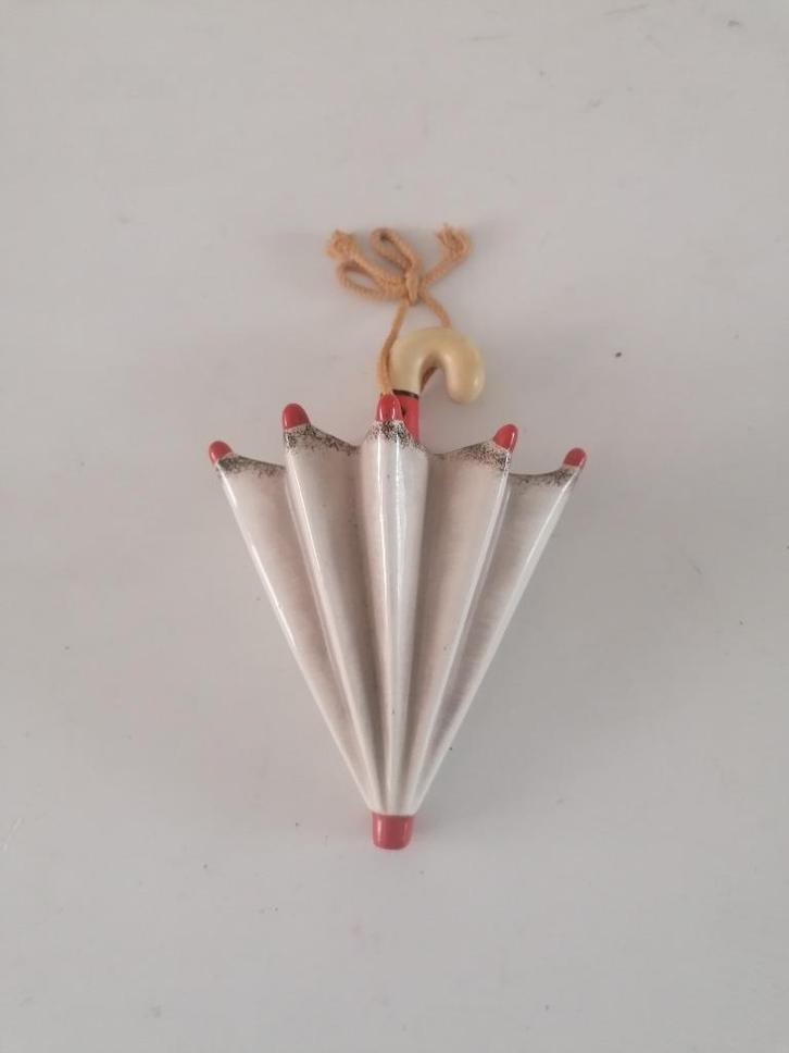 vintage goebel keramiek wandvaasje in paraplu vorm, Antiek en Kunst, Antiek | Keramiek en Aardewerk, Verzenden