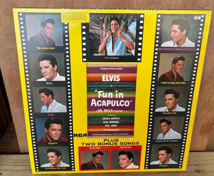 Diverse elpees van Elvis Presley, Cd's en Dvd's, Vinyl | Rock, Zo goed als nieuw, Poprock, 12 inch, Ophalen of Verzenden