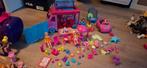 Groot Polly pocket huisjes, auto, vliegtuig, camper enz, Ophalen, Zo goed als nieuw