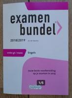 Examen bundel 2018/2019 Engels vmbo GT/mavo, VMBO, Engels, Ophalen of Verzenden, Zo goed als nieuw