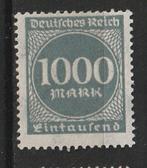 Duitsland 1923 - 1000 mark, Postzegels en Munten, Ophalen of Verzenden, Overige periodes, Postfris