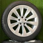 Originele 20 inch Tesla Model X velgen met winterbanden, Gebruikt, 275 mm, Banden en Velgen, Personenwagen