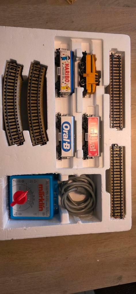 MARKLIN startset, Hobby en Vrije tijd, Modeltreinen | H0, Zo goed als nieuw, Treinset, Wisselstroom, Märklin, Analoog, Ophalen of Verzenden