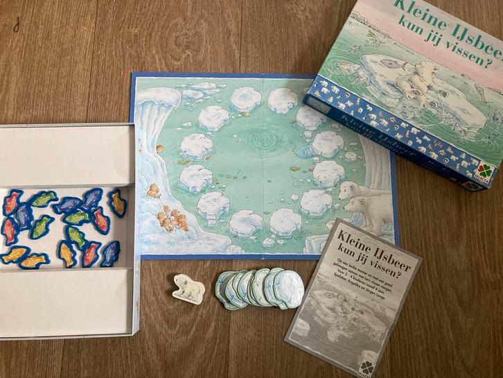 Kleine IJsbeer - Leuk geheugenspel!, Hobby en Vrije tijd, Gezelschapsspellen | Bordspellen, Zo goed als nieuw, Drie of vier spelers