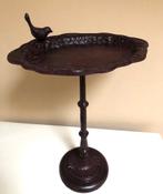 Groot vogelbad van gietijzer, Verzenden, Nieuw