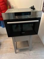 Siemens Combi - Magnetron Oven, Gebruikt, Oven met grill, Inbouw, Draaiplateau