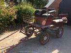Menwagen /recreatiewagen  o.a. verhoogde koetsierzit, geremd, Dieren en Toebehoren, Gebruikt, Overige typen, Paard of Pony