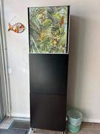 Diverse Besta kasten, donkerbruin, glazen en houten deuren, Ophalen, Gebruikt, Overige materialen, Minder dan 150 cm