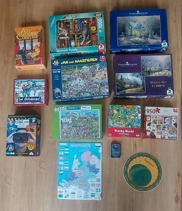 Diverse spellen en puzzels beschikbaar voor biedingen