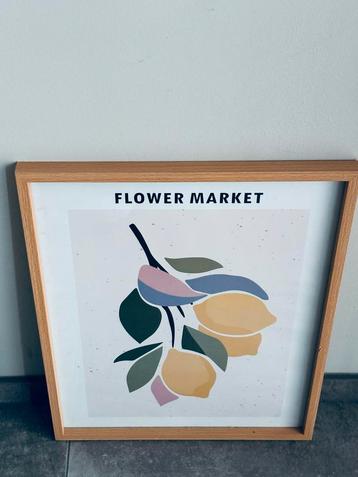 Trendy Schilderij met Citroenen beschikbaar voor biedingen