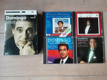 Dvd en cd's van Placido Domingo samen €5 beschikbaar voor biedingen