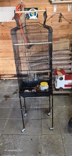 Vogelkooi, Dieren en Toebehoren, Vogels | Hokken en Kooien, Ophalen of Verzenden, Zo goed als nieuw, Metaal, Vogelkooi