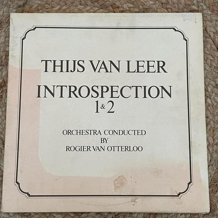 Dubbel LP vinyl Thijs van Leer Introspection 1+2 SPOTPRIJS, Cd's en Dvd's, Vinyl | Pop, Zo goed als nieuw, 1980 tot 2000, 12 inch