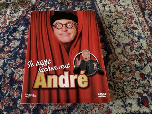 Je blijft lachen met André.  6 Dvd's, zie de foto's voor de, Cd's en Dvd's, Dvd's | Cabaret en Sketches, Gebruikt, Tv-programma of Sketches