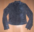 kort grijs suede jas maat M, Maat 38/40 (M), Ophalen of Verzenden, Zo goed als nieuw, Grijs