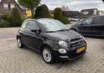 Fiat 500 Twinair Turbo 80pk dec 2016 Zwart nederlands auto, Auto's, Voorwielaandrijving, Stof, Zwart, Origineel Nederlands