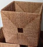 IKEA Knipsa manden (4 stuks), Huis en Inrichting, Ophalen of Verzenden, Zo goed als nieuw, Riet