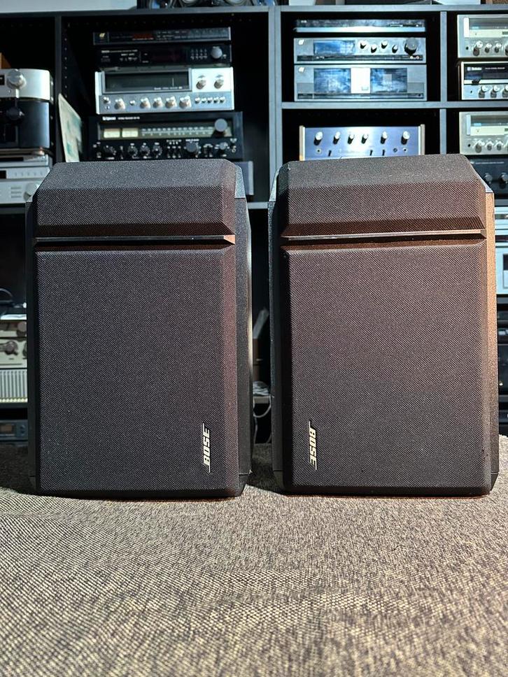Bose 201 Serie IV Speakers - Klassiek Geluid!, Audio, Tv en Foto, Luidsprekers, Gebruikt, Front, Rear of Stereo speakers, 60 tot 120 watt