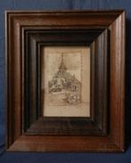 Tekening St. Lambertuskerk te Heemse Jan Cossaar (1874-1966), Ophalen of Verzenden