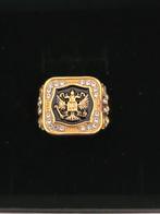 Ring, Ophalen of Verzenden, 20 of groter, Overige materialen, Dame of Heer