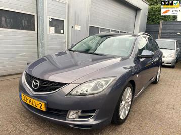 Mazda 6 Sportbreak 2.0 S-VT Touring-Leder-Clima-Cruise-APK beschikbaar voor biedingen