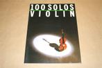 100 solos violin, Ophalen of Verzenden, Gelezen, Artiest