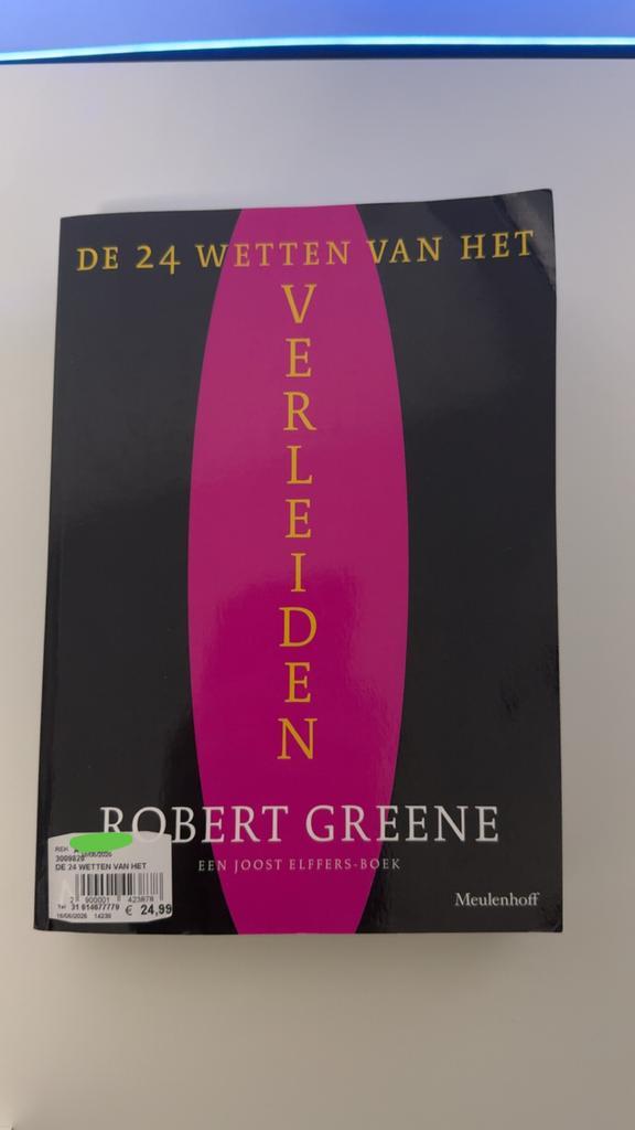 De 24 Wetten van het Verleiden - Robert Greene, Boeken, Psychologie, Zo goed als nieuw, Overige onderwerpen, Ophalen of Verzenden