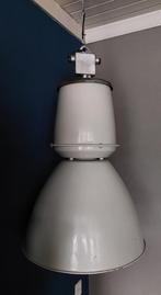 Hanglamp/fabriekslamp, groot, industrieel, metaal, Huis en Inrichting, Lampen | Hanglampen, Industrieel, Gebruikt, Metaal, Ophalen